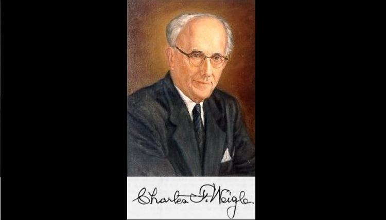 Dr. Charles F. Weigle - 154TH Birthday